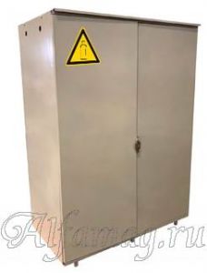 Шкаф для газовых баллонов 2х50л Ящик металлический для двух газовых баллонов на 50литров